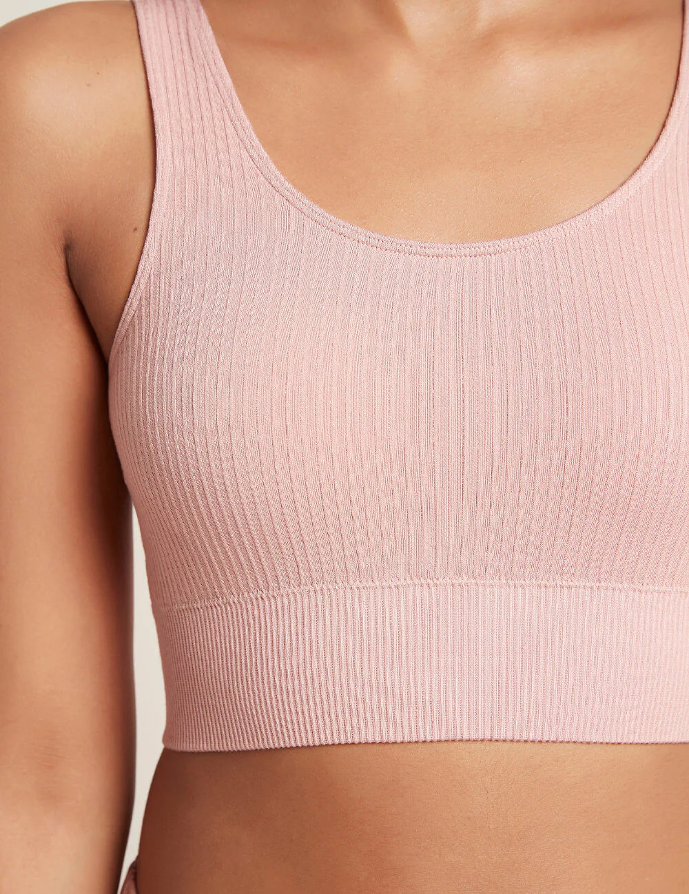 Ribbed Seamless Bra