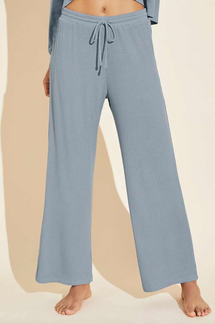 Elon Relaxed Rib Straight Leg Pant