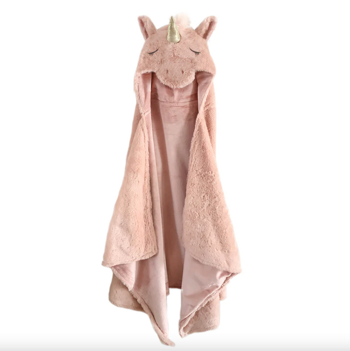 Uliana Unicorn Hooded Blanket