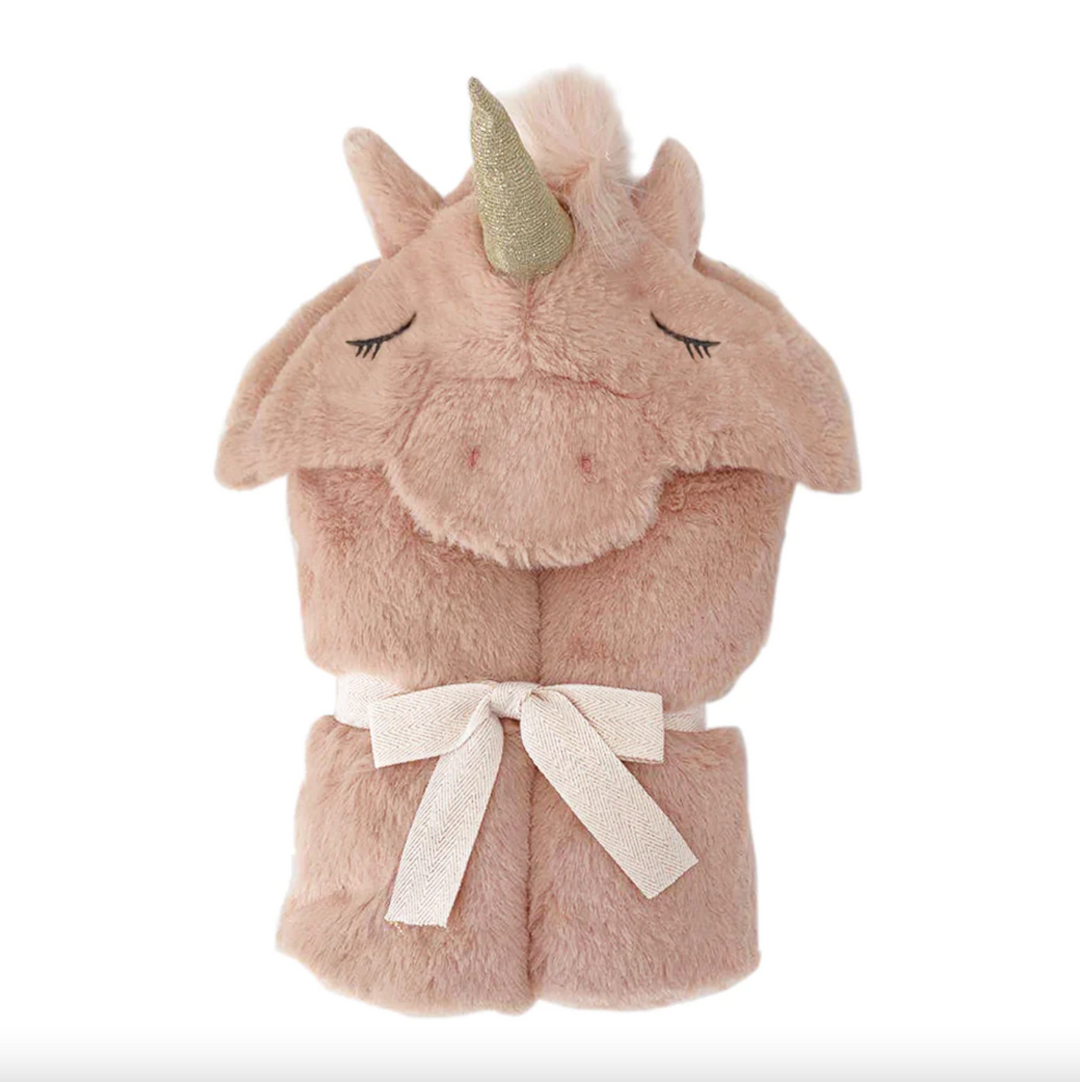 Uliana Unicorn Hooded Blanket