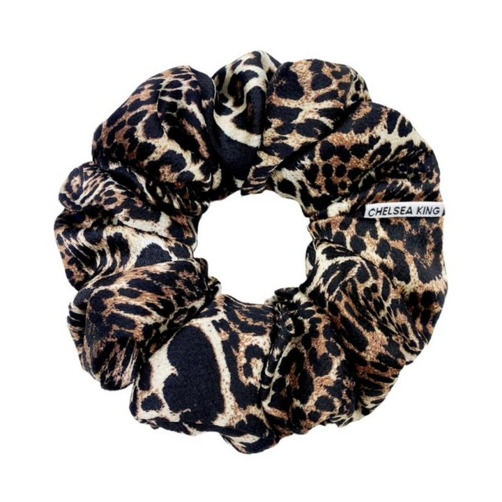 Leopard Scrunchie