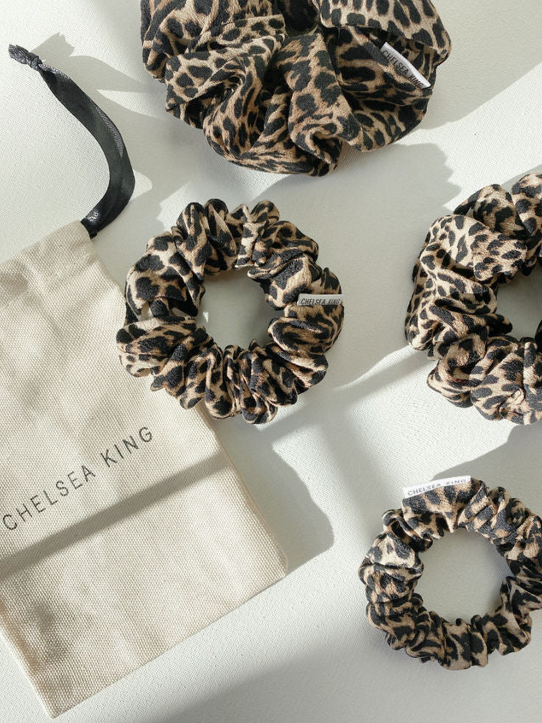 Leopard Scrunchie