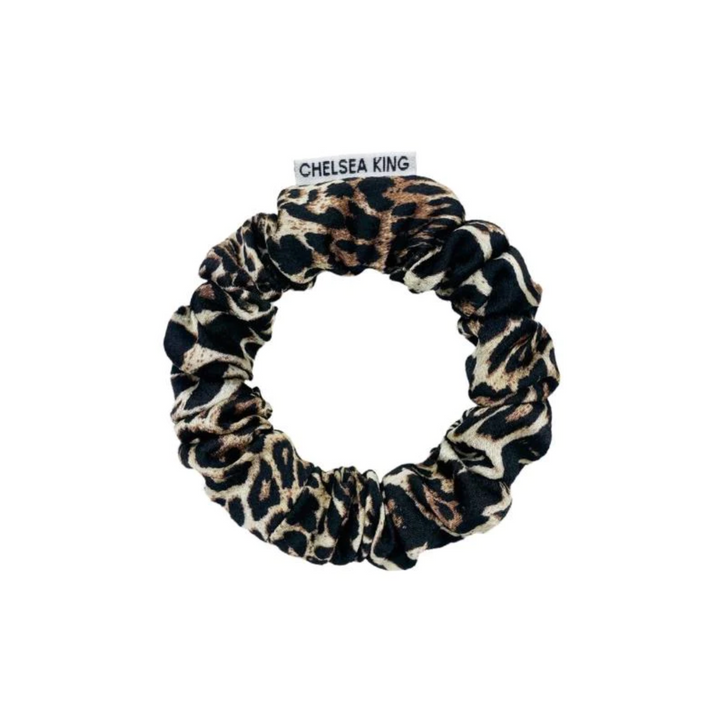 Leopard Scrunchie