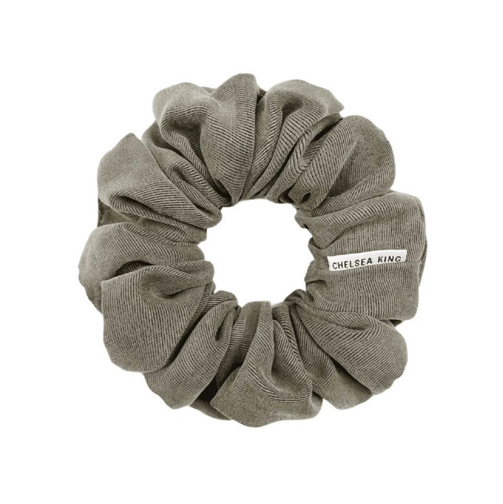 Natural Linen Scrunchie