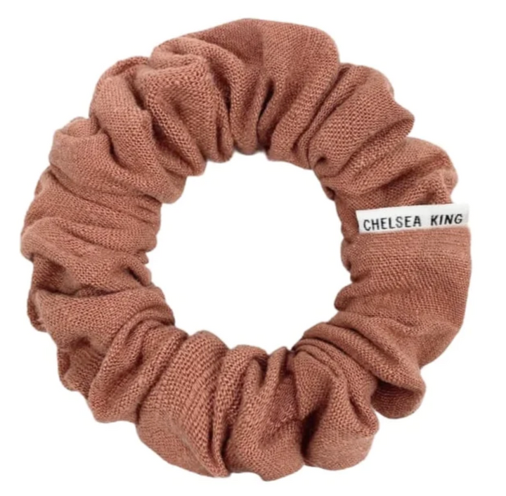 Natural Linen Scrunchie