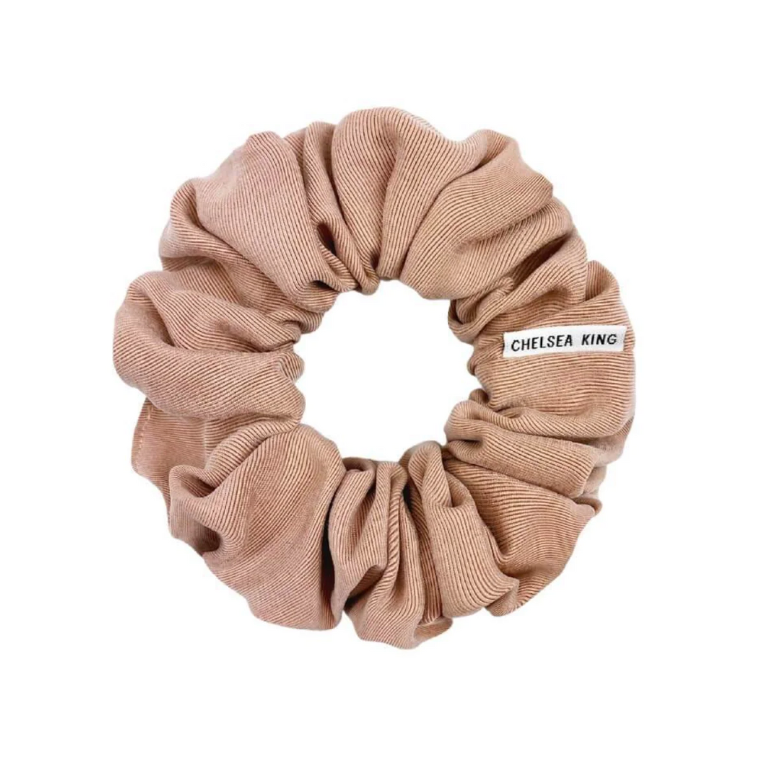 Natural Linen Scrunchie