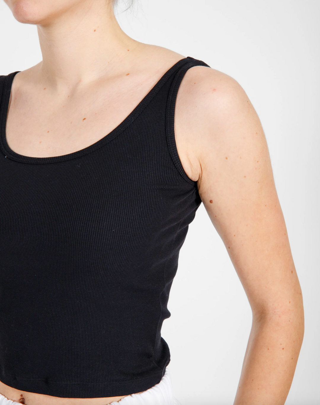 Ribbed Fitted Tank Top