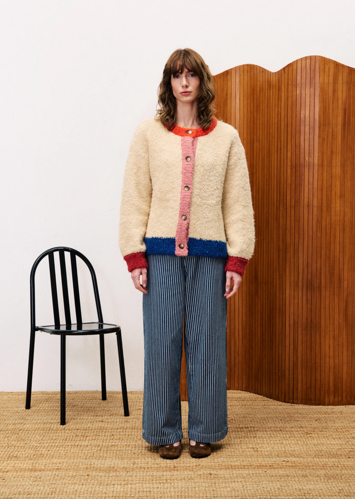Cyclamen Cardigan