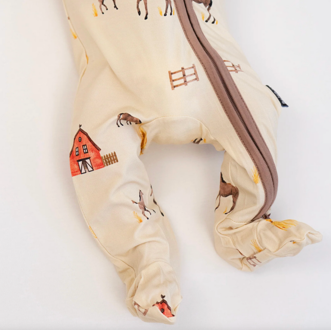 Footed Zipper Sleeper