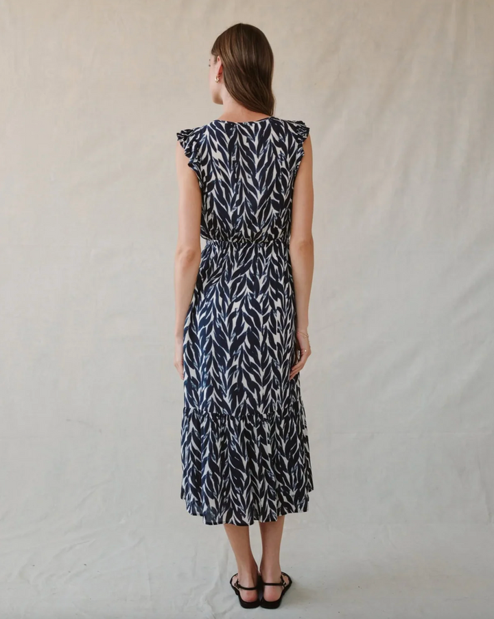 Ruffle Midi Dress