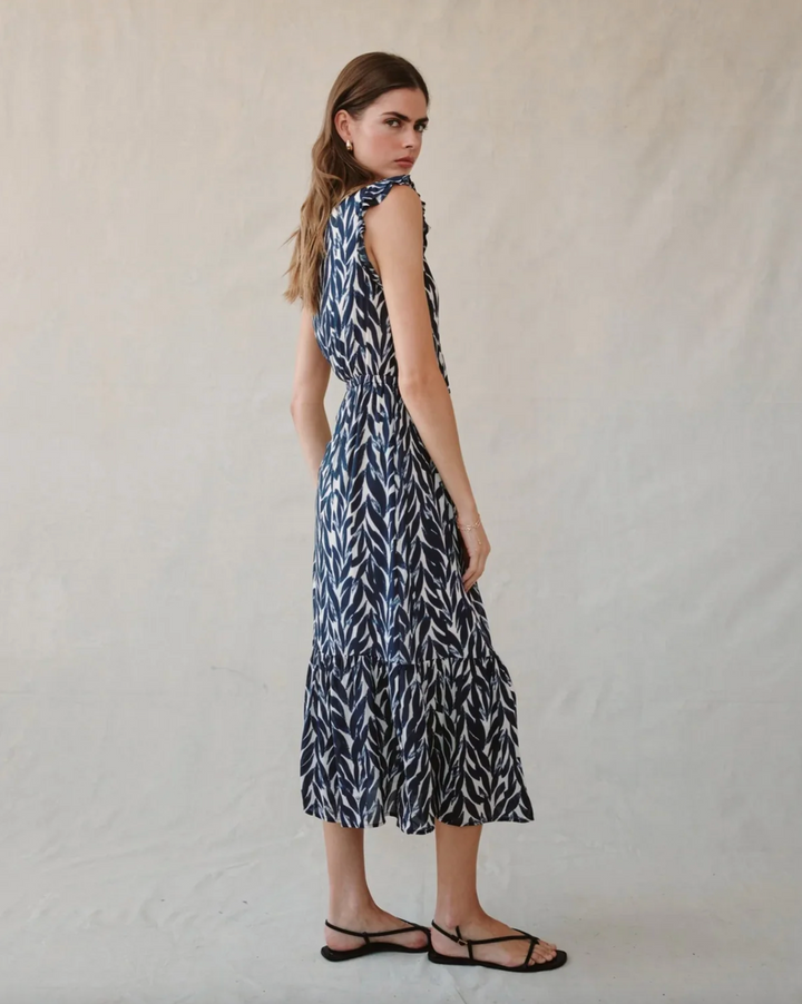 Ruffle Midi Dress