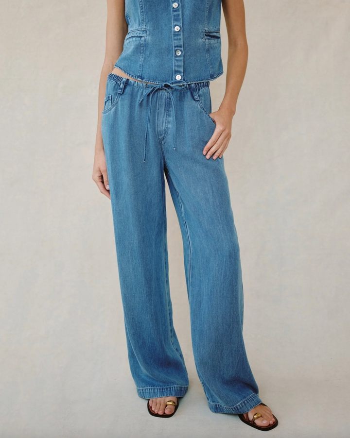 Drawstring Jeans