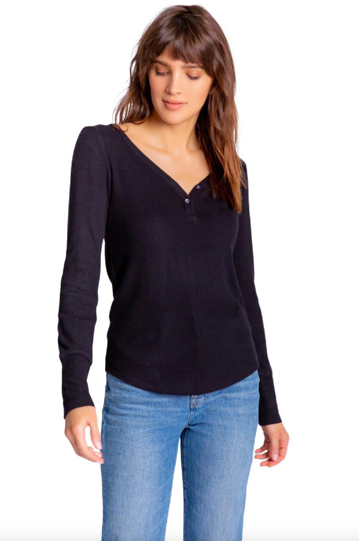 Textured Essentials Long sleeve Top