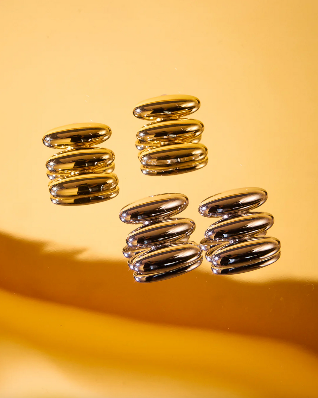 Milan Bead Stud Earrings