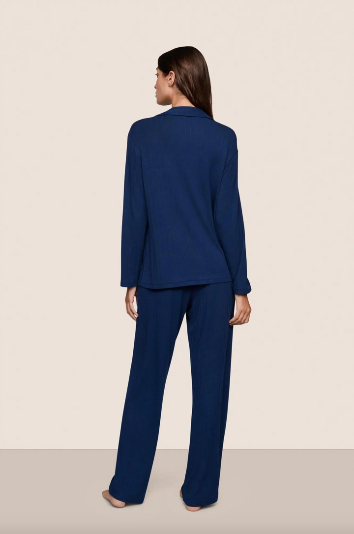 Gisele Rib Long PJ Set