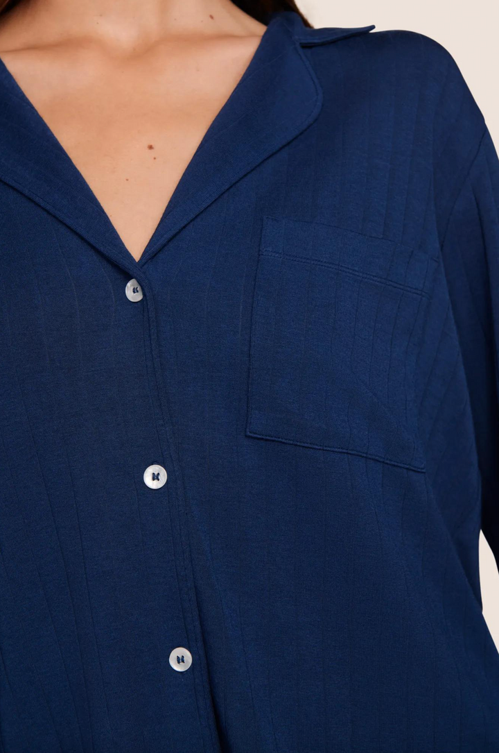 Gisele Rib Long PJ Set