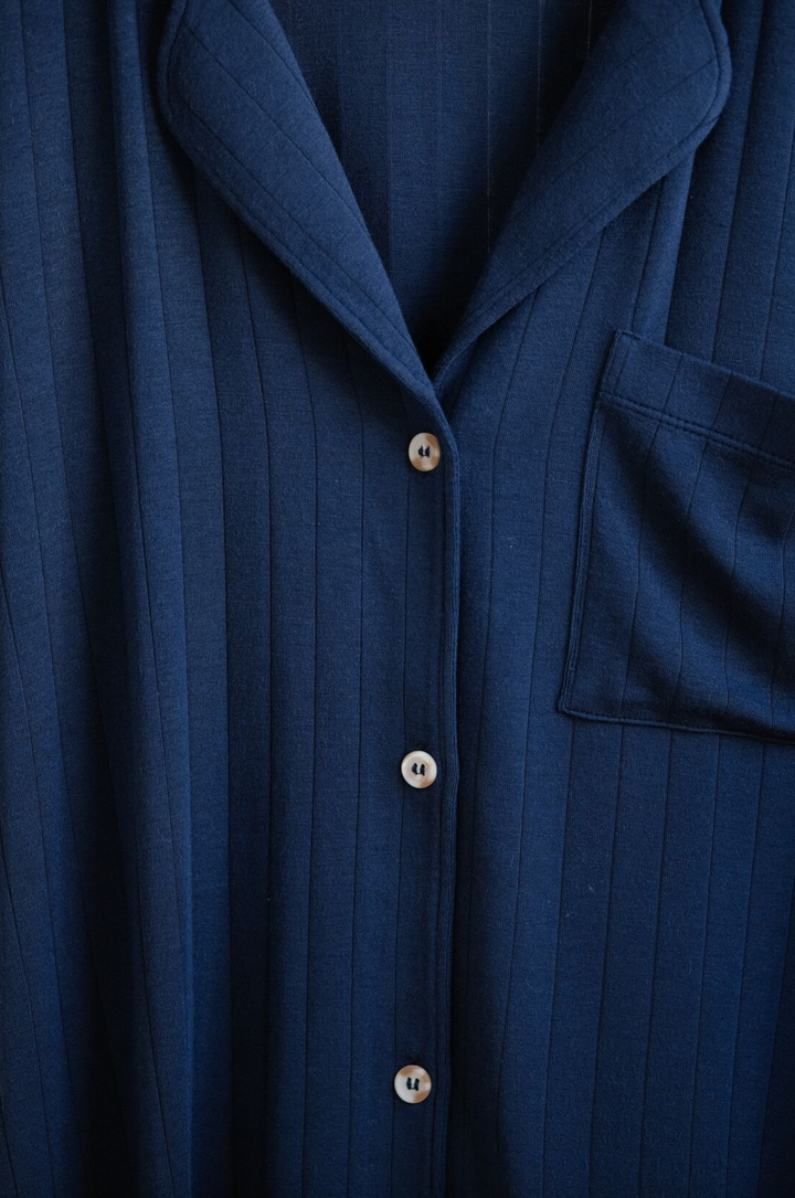 Gisele Rib Long PJ Set