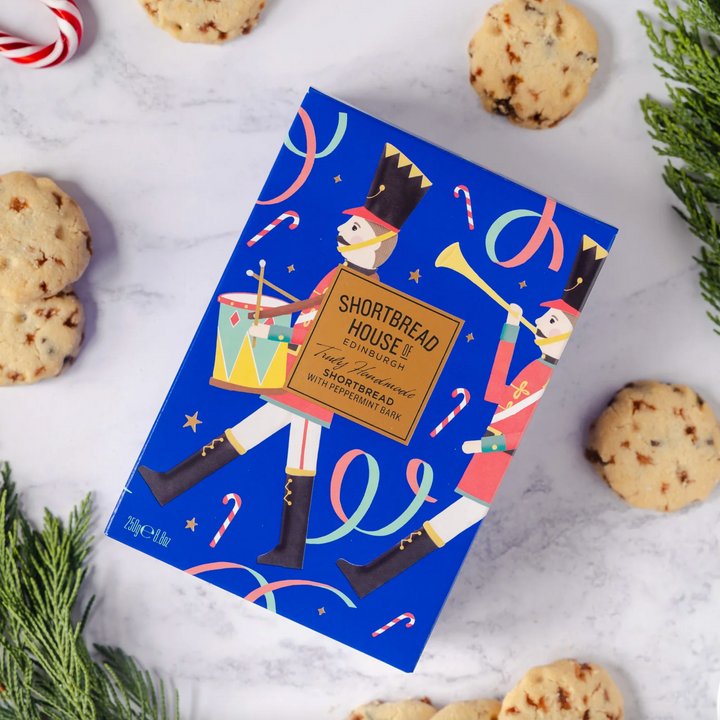 Peppermint Bark Shortbread