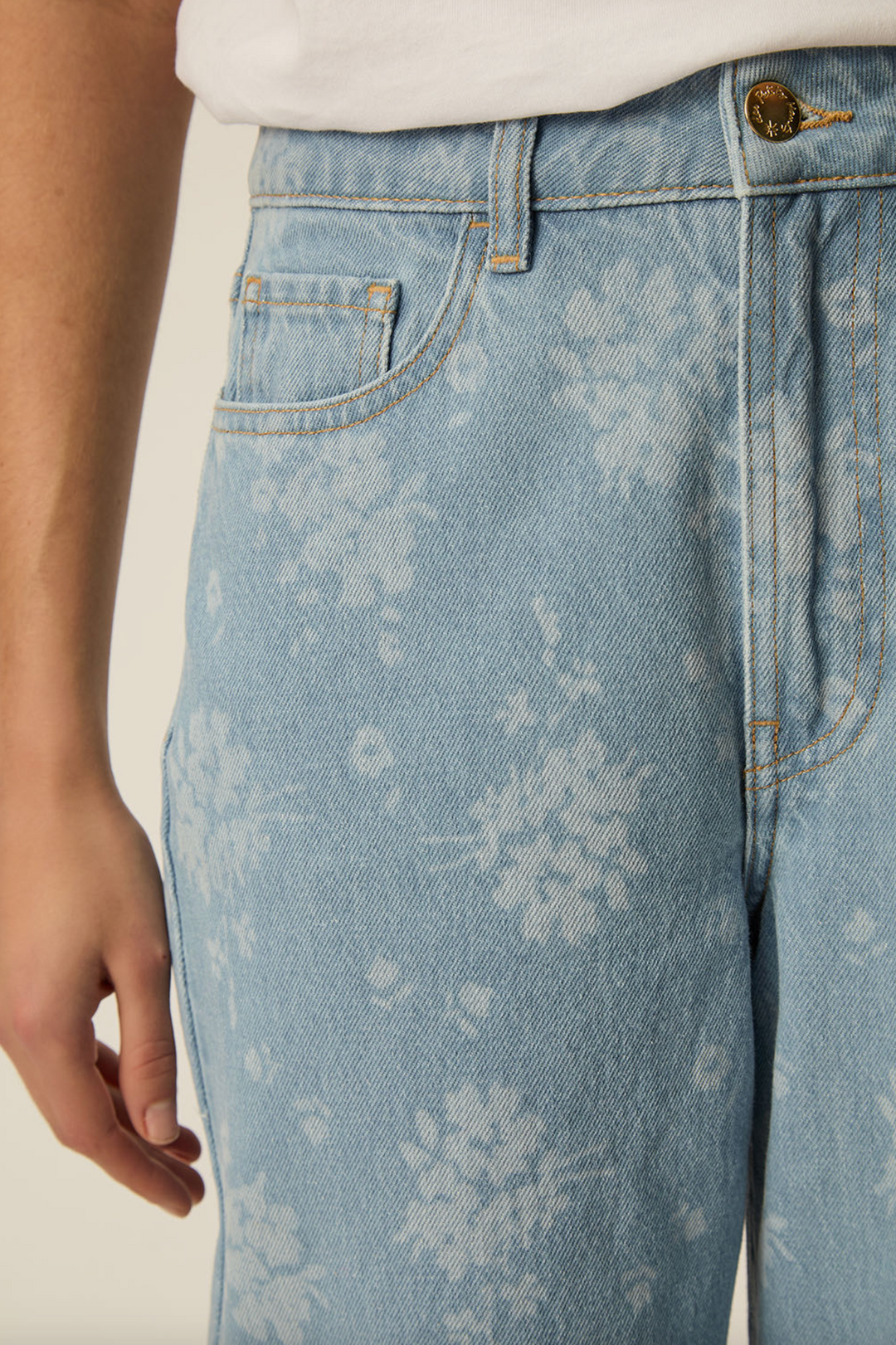 Louela Floral Jeans