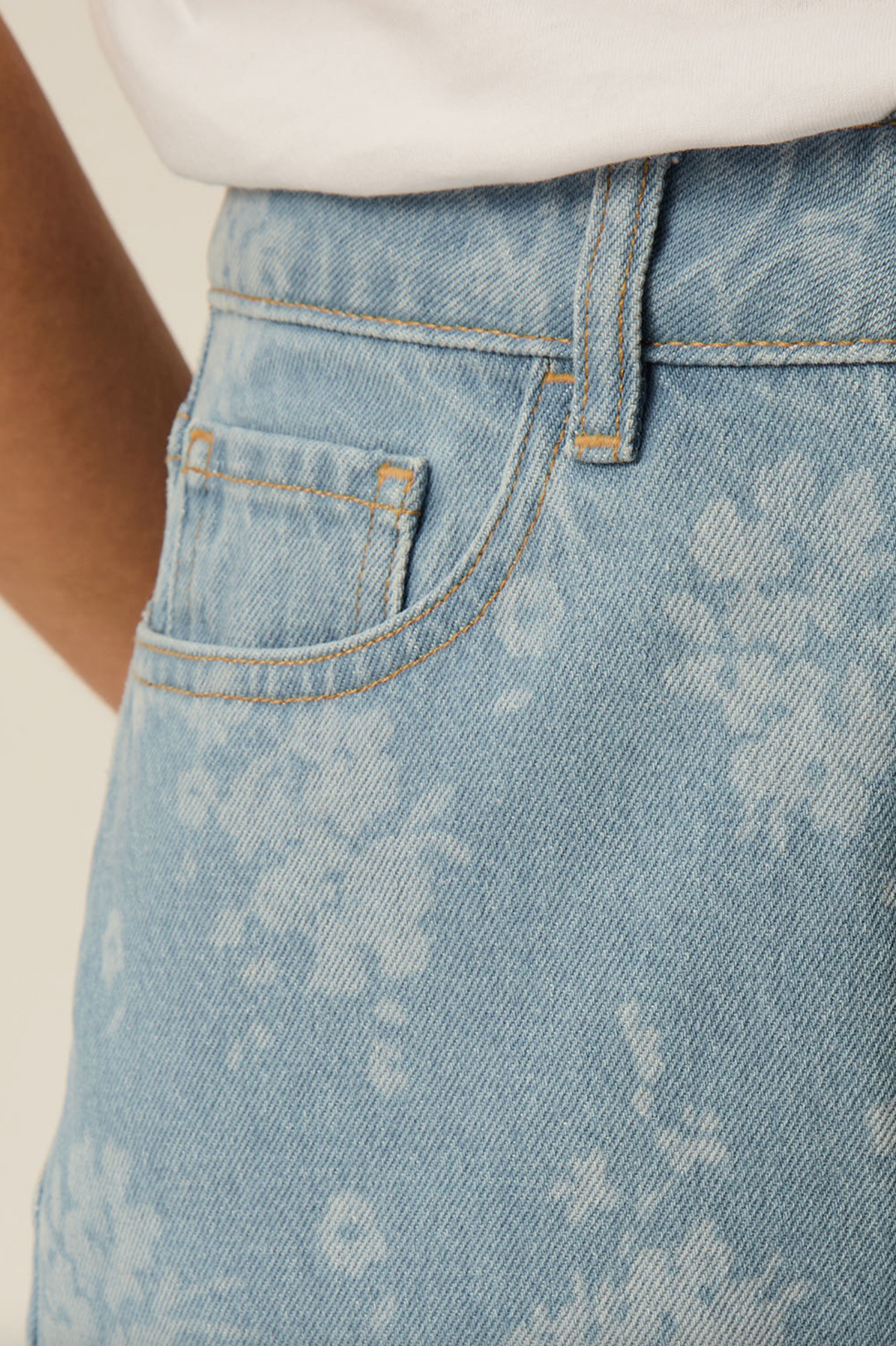 Louela Floral Jeans