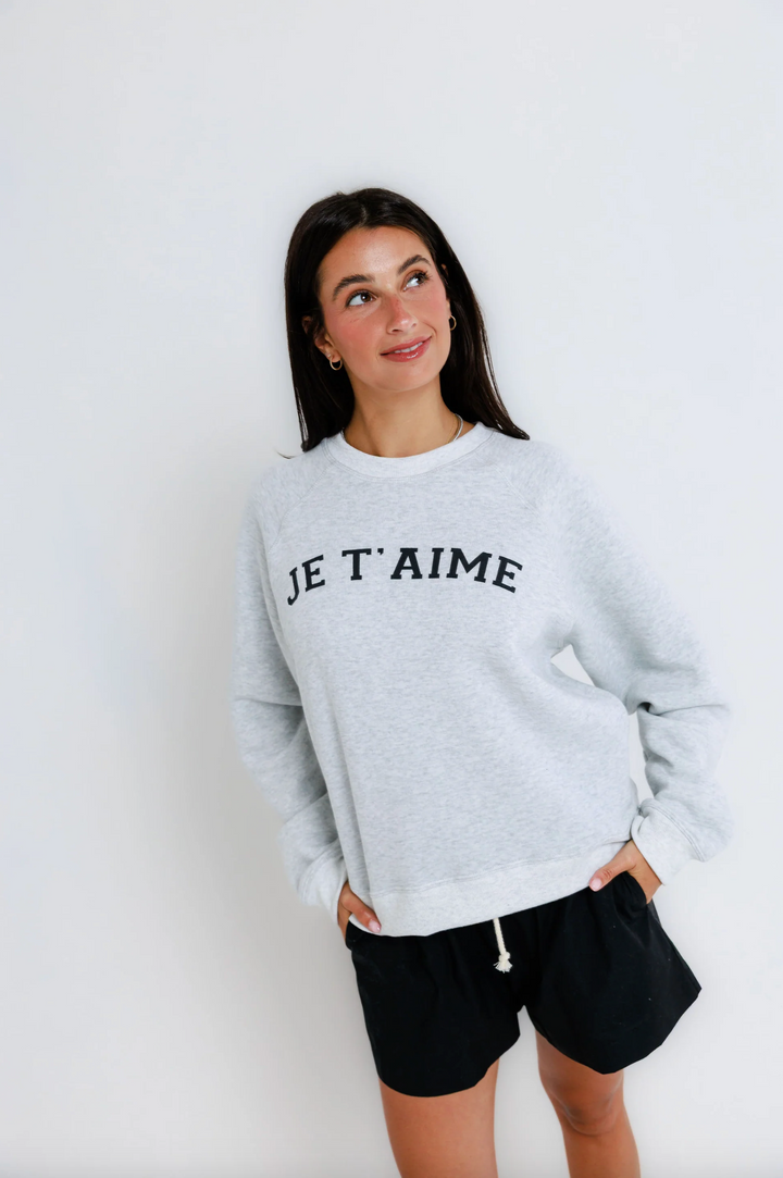 Je t'aime Sweatshirt