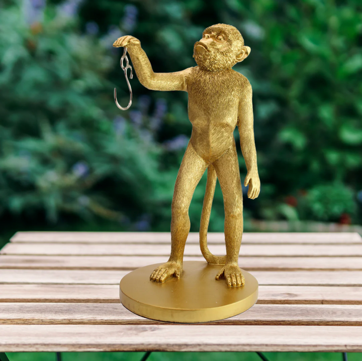 Monkey Banana Holder Gold