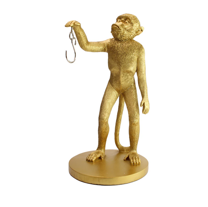 Monkey Banana Holder Gold