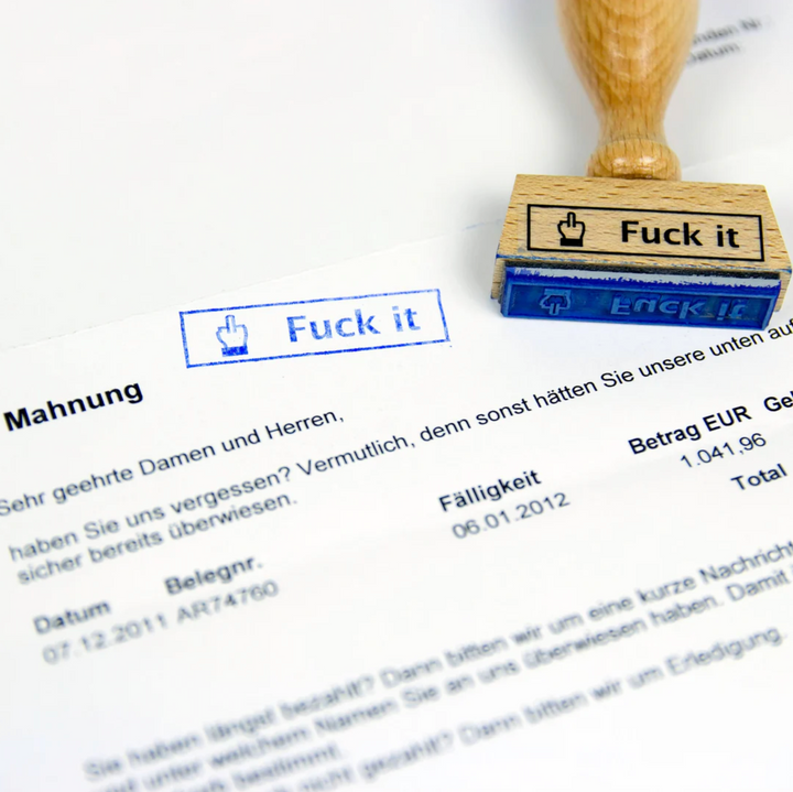 Fuck It Stamp