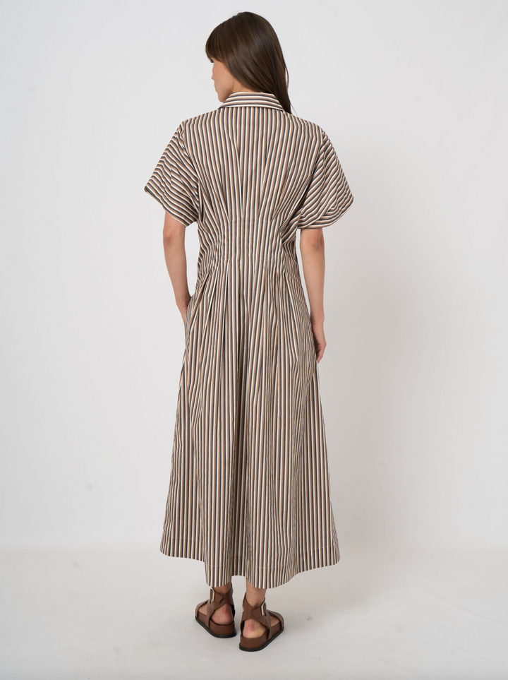 Stripe A-Line Dress