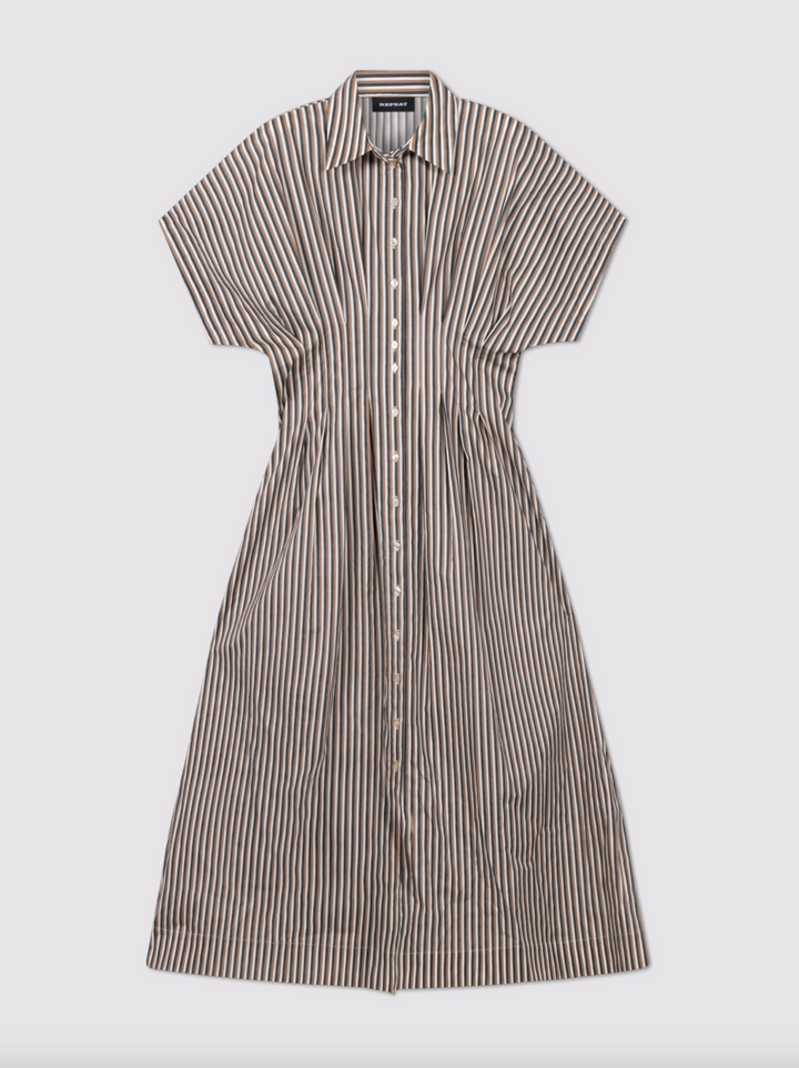 Stripe A-Line Dress