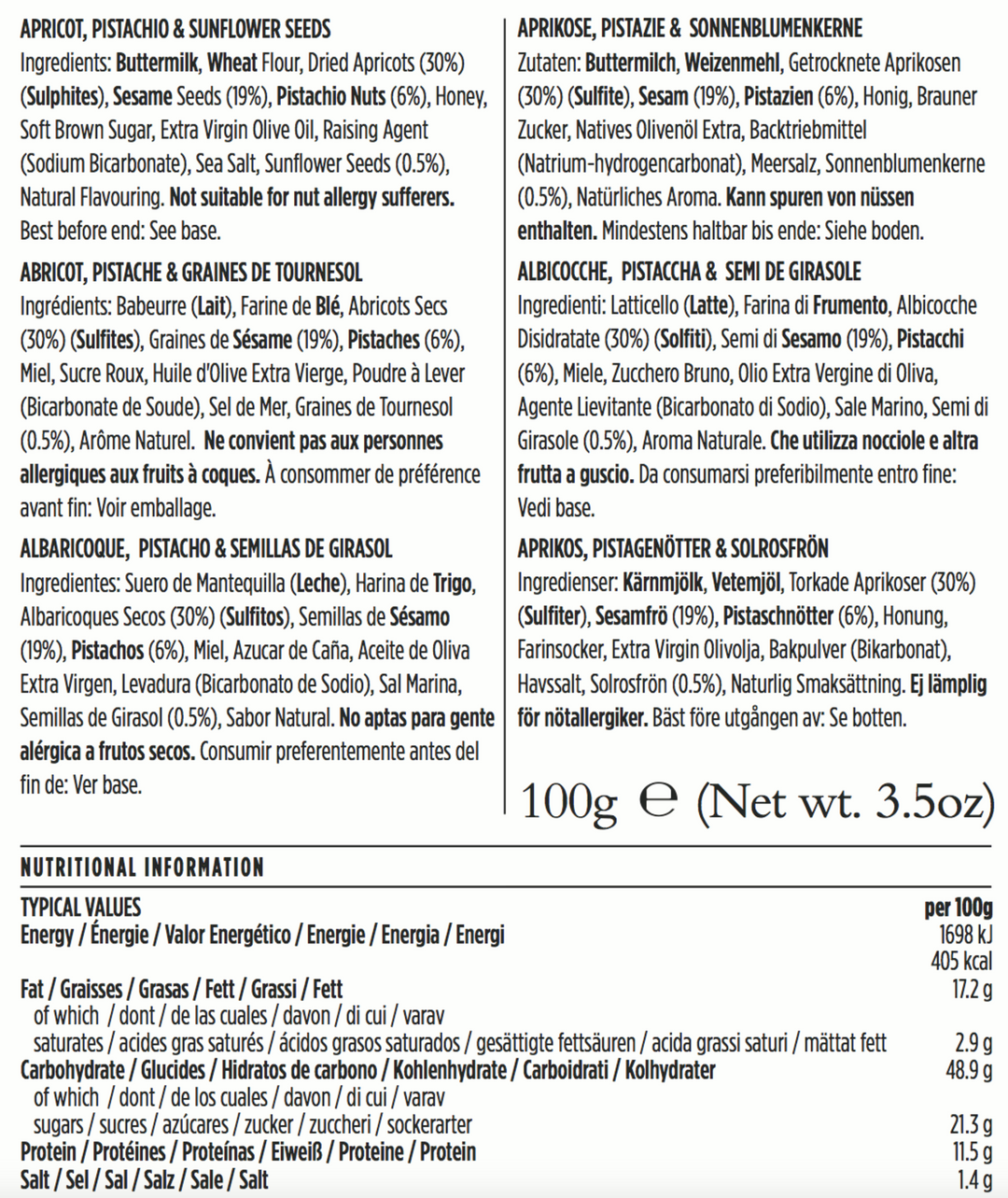 Apricot Pistachio Toast for Cheese