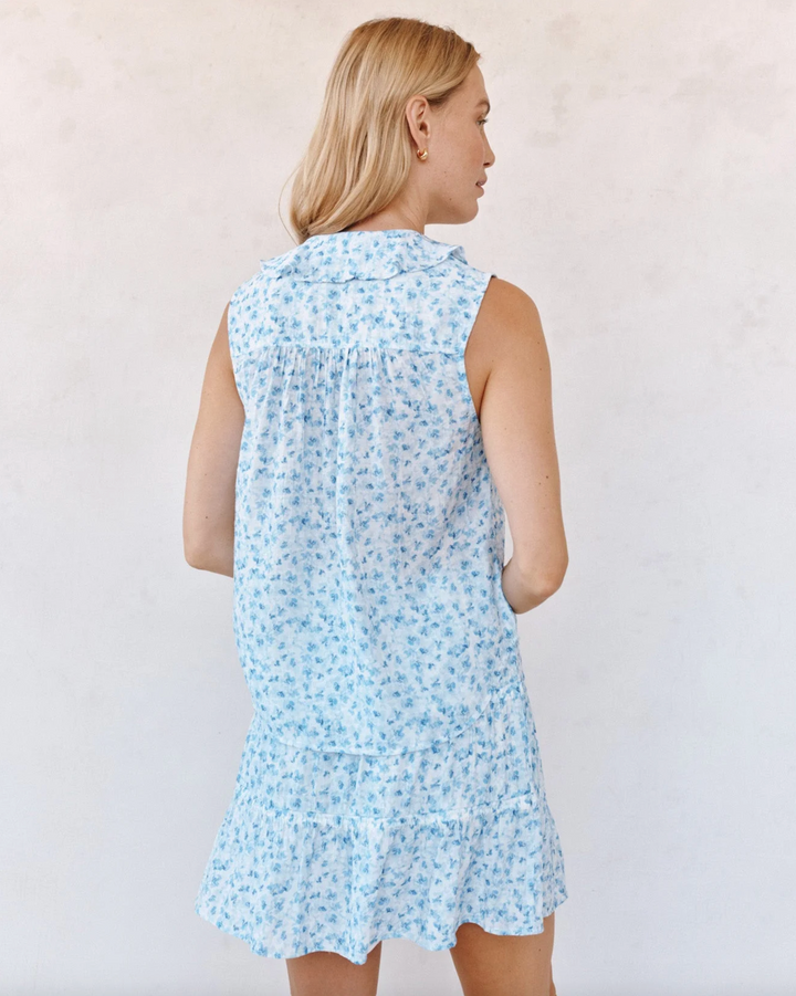 Sleeveless Ruffle Top