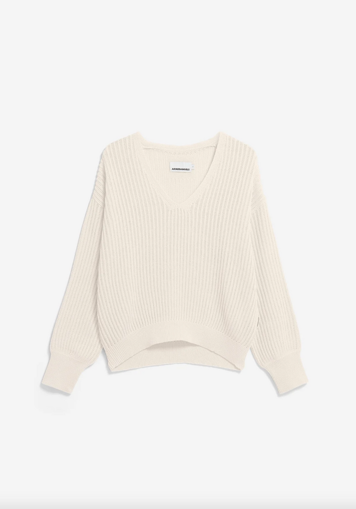 Linen Blend Knit Sweater