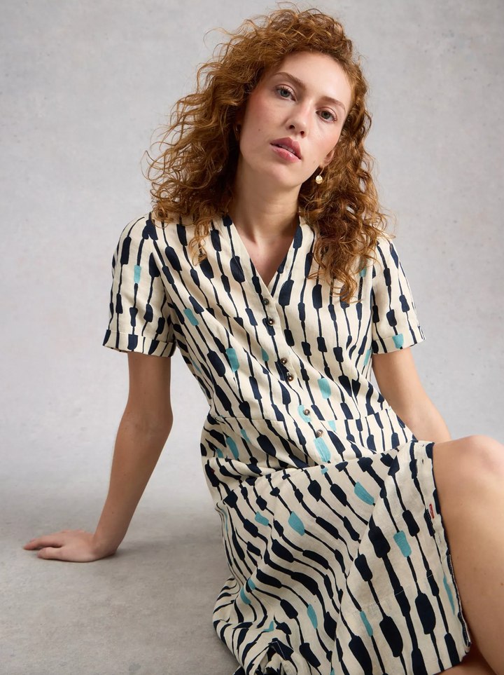 Iris Linen Dress