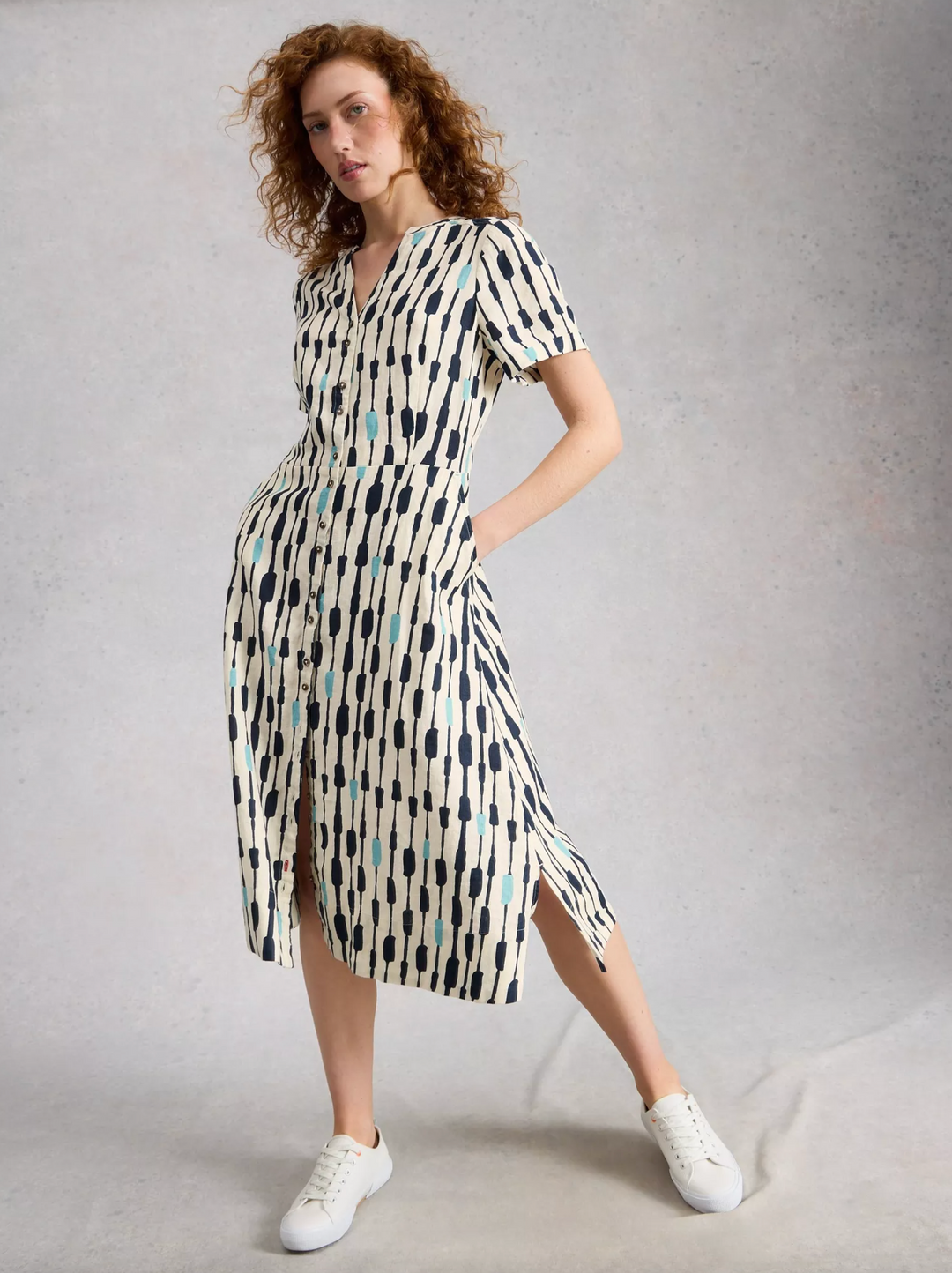 Iris Linen Dress