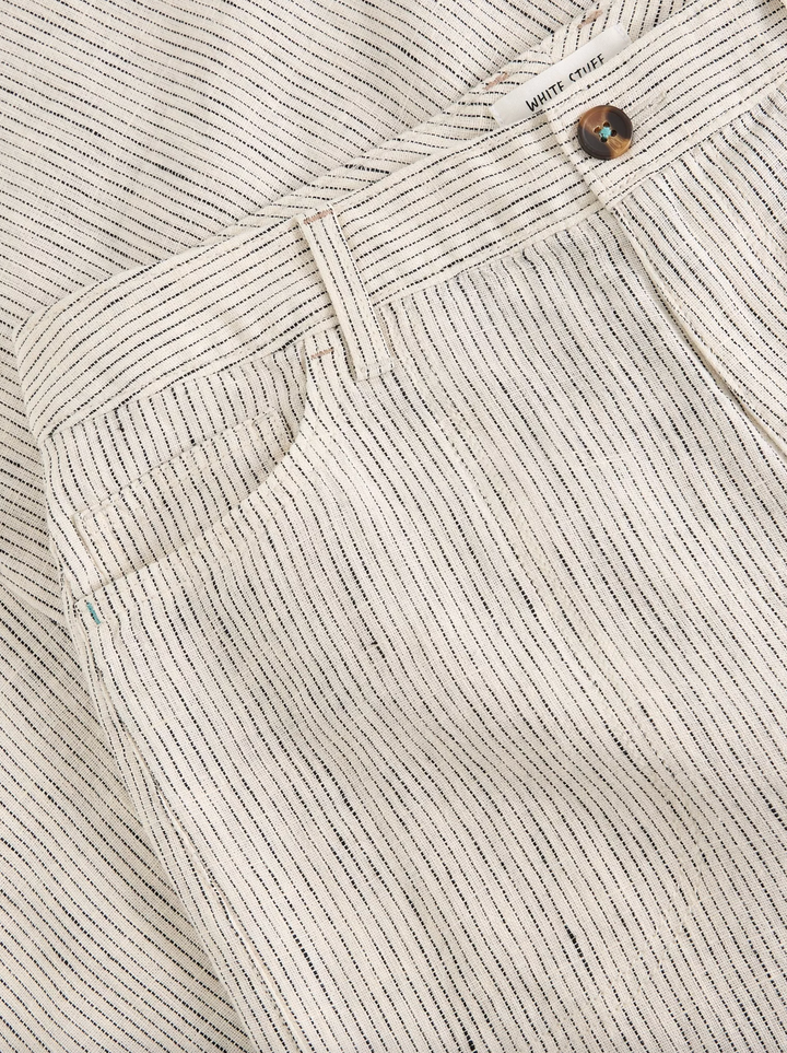 Tia Linen Wide Leg Crop