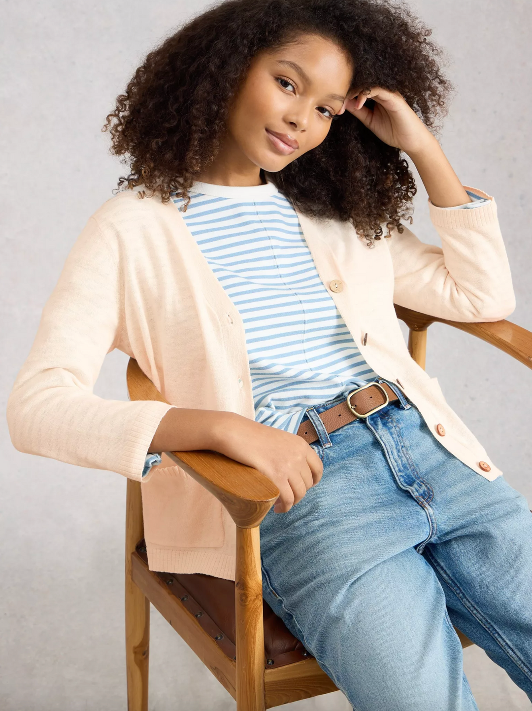 Nova Linen Blend Cardi