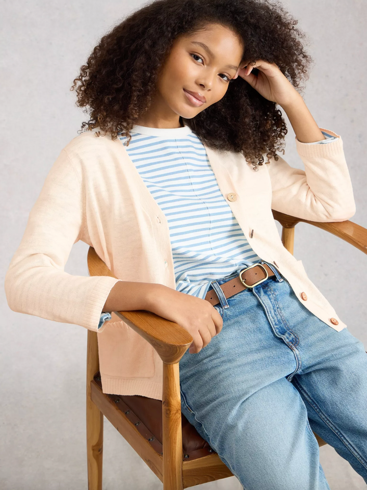Nova Linen Blend Cardi