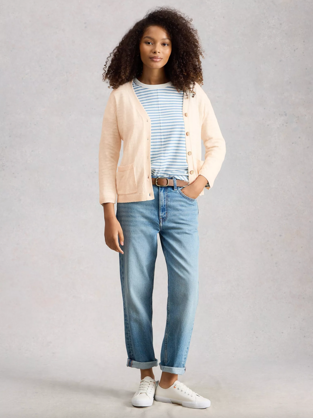 Nova Linen Blend Cardi