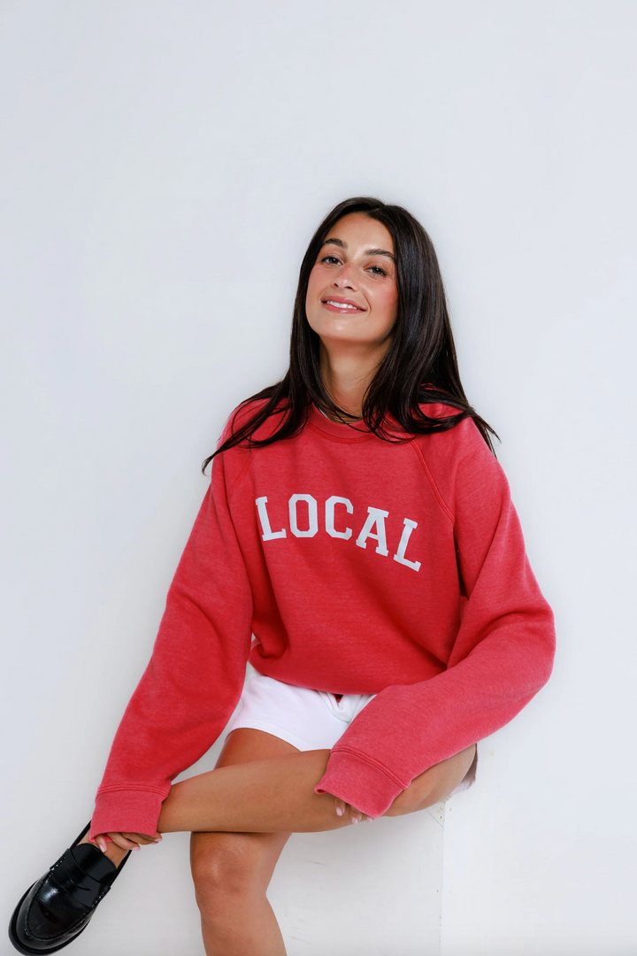 Local Raglan Crew