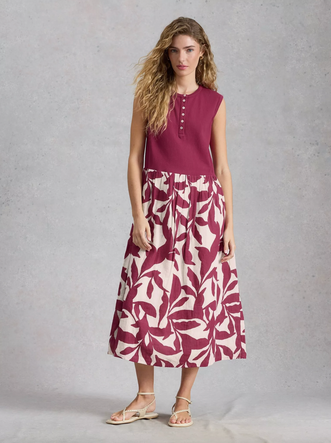 Shay Jersey Mix Dress