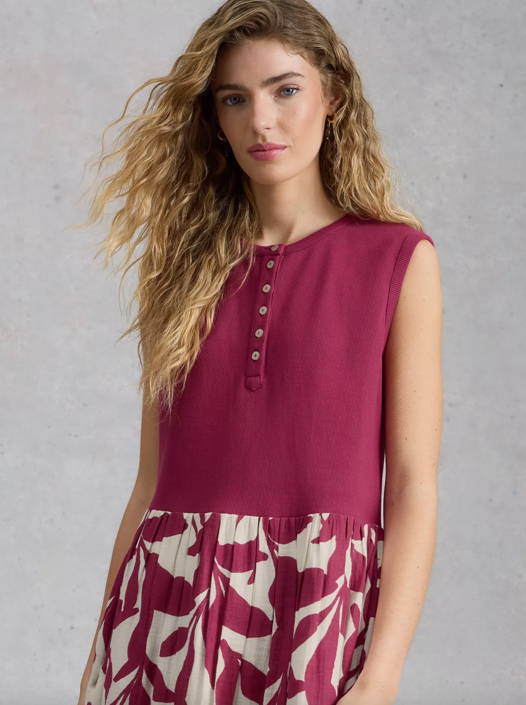 Shay Jersey Mix Dress