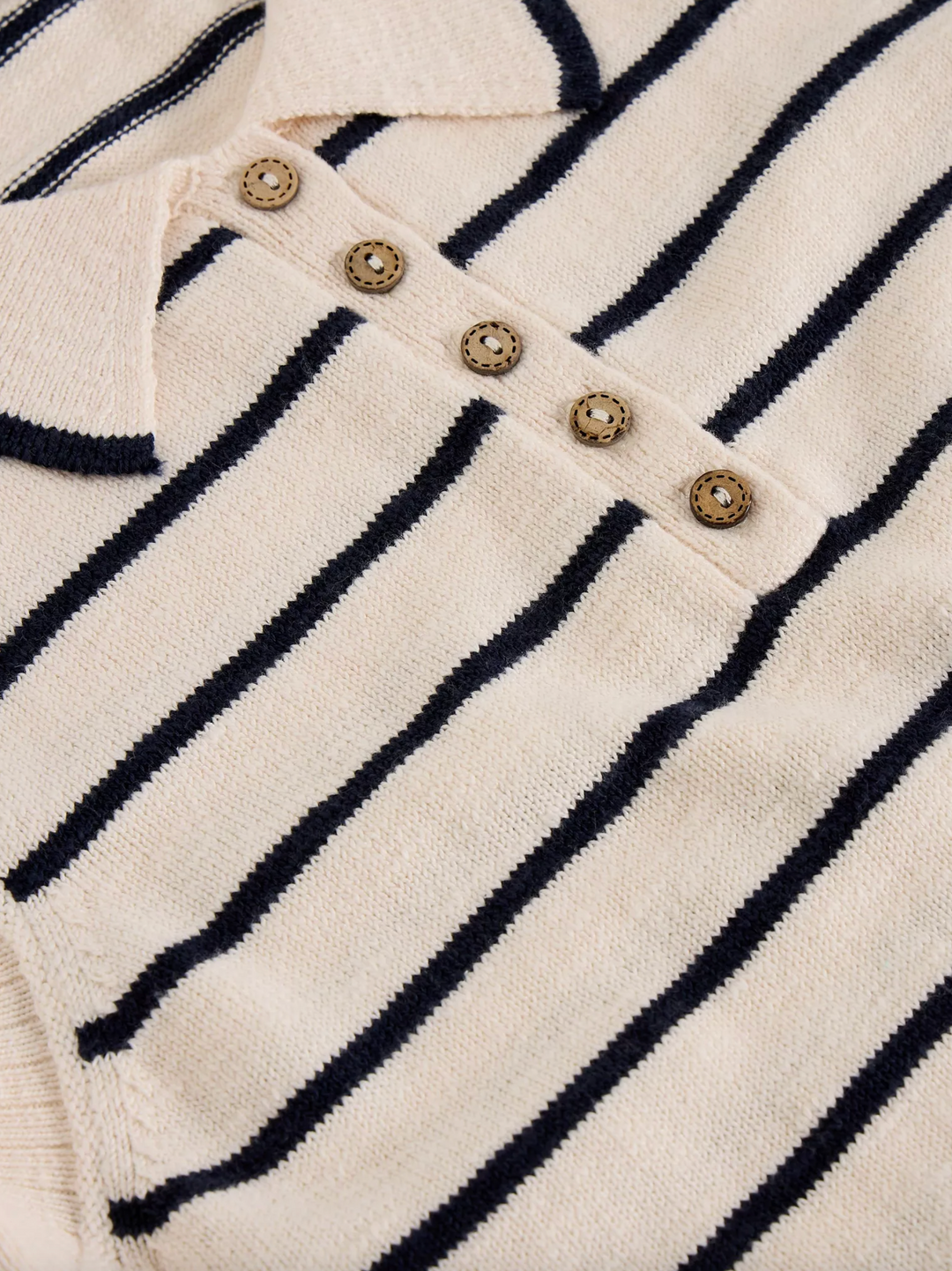 Candice Stripe Collar Vest