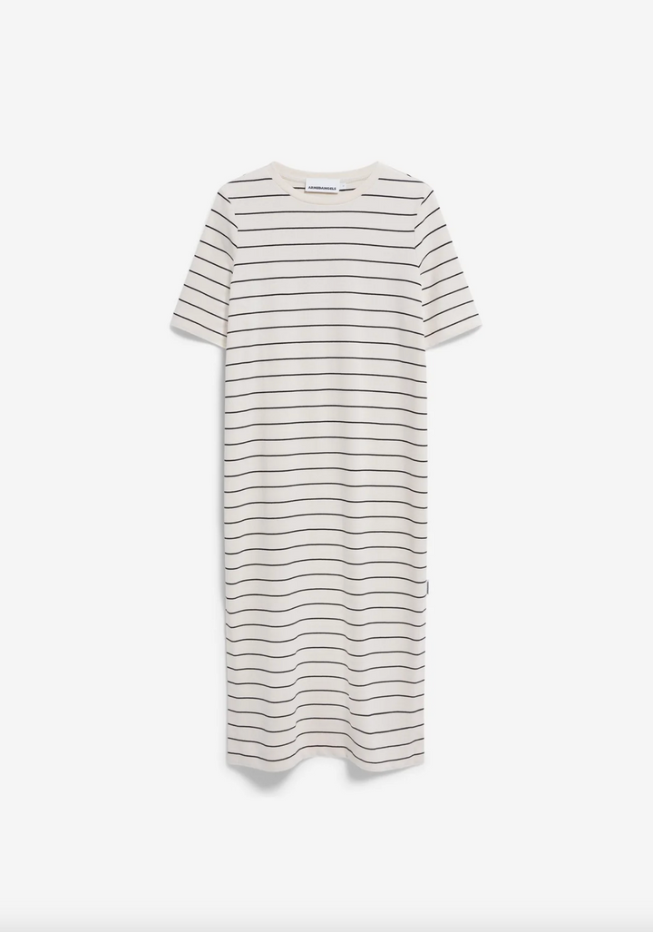 Xelinaa Fine Stripe Midi Dress