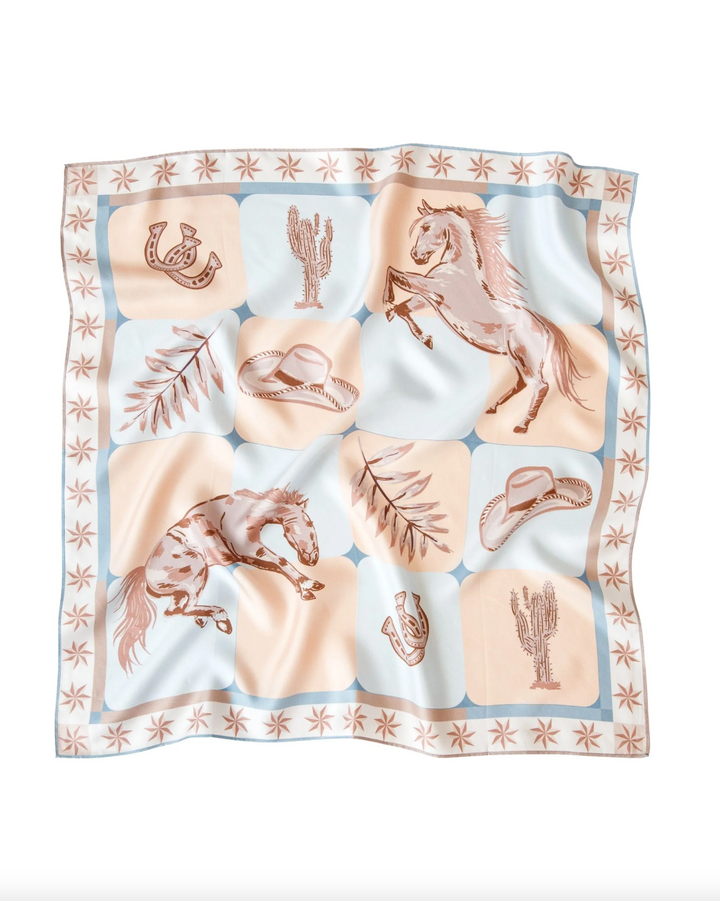 Giddy Up Printed Scarf
