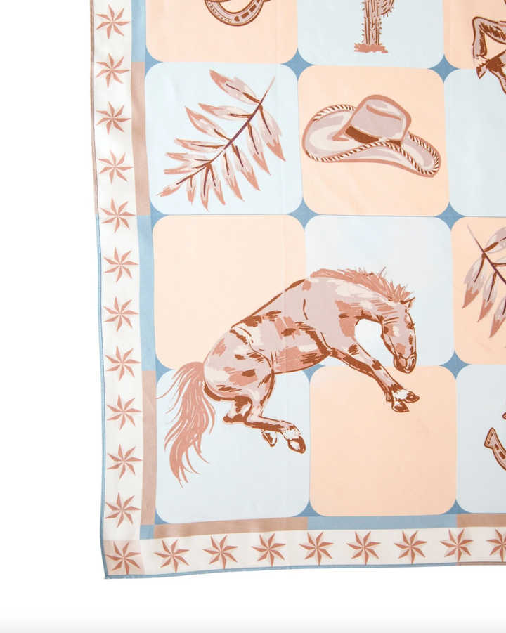 Giddy Up Printed Scarf
