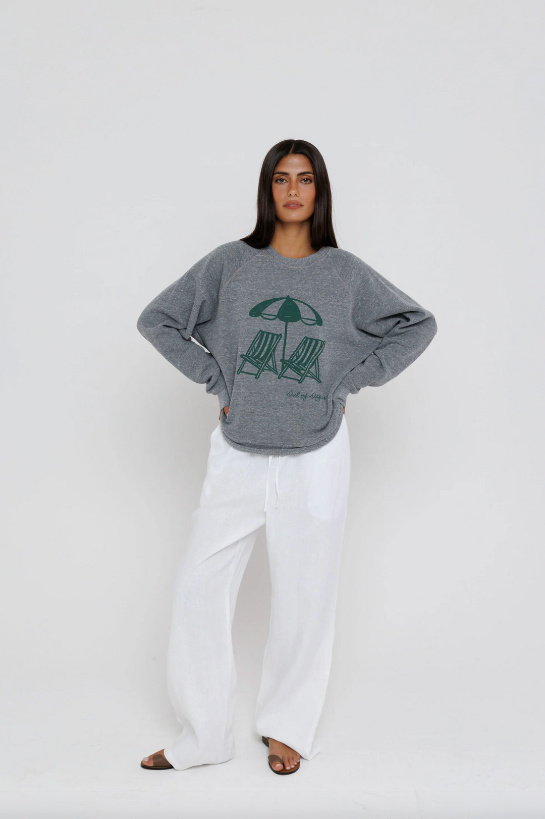 Out of Office Raglan Sweatshirt