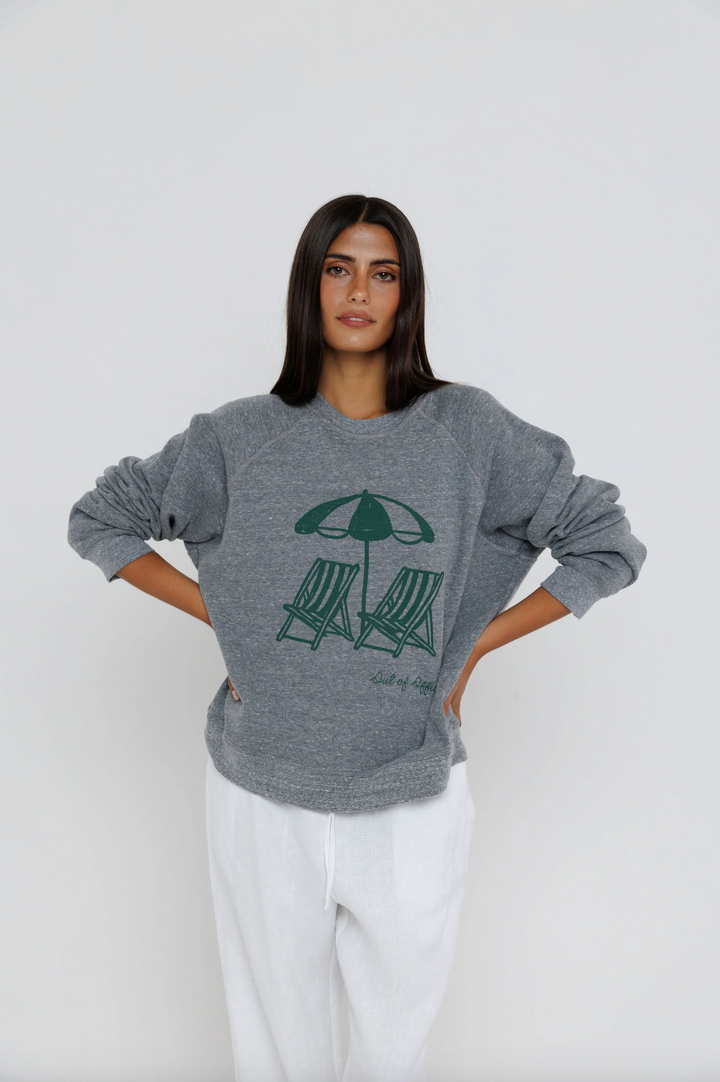 Out of Office Raglan Sweatshirt