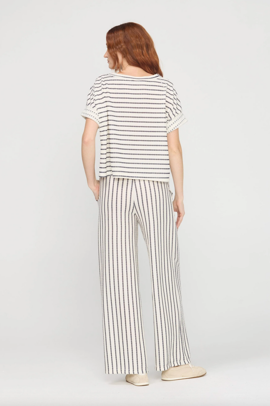 Zadie Ivory Striped Tee