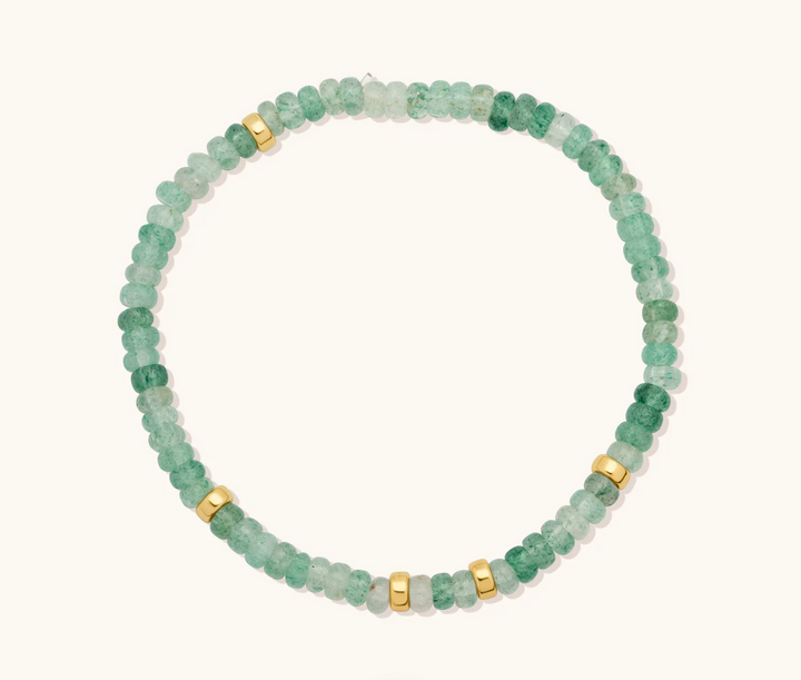 Emerald Jade Gemstone Bracelet